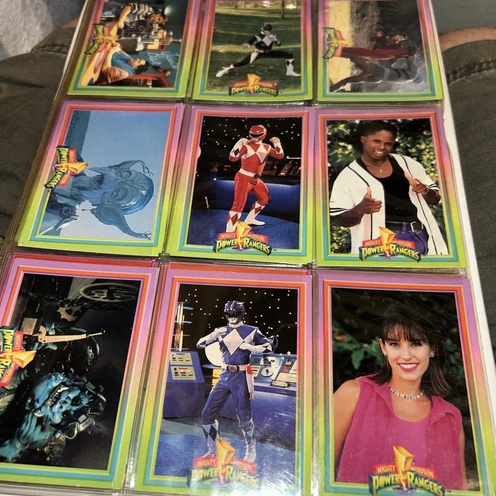 1994-95 Power Rangers Card sets 120+ Power‎ Some Foil/Holos